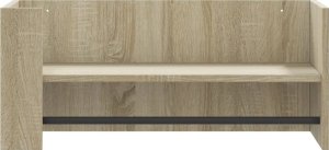 vidaXL Półka ścienna, dąb sonoma, 70,5x35x30,5 cm 4