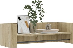 vidaXL Półka ścienna, dąb sonoma, 100x35x30,5 cm 3