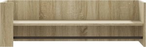 vidaXL Półka ścienna, dąb sonoma, 100x35x30,5 cm 4