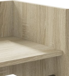 vidaXL Półka ścienna, dąb sonoma, 100x35x30,5 cm 7