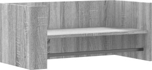 vidaXL Półka ścienna, szary dąb sonoma, 70,5x35x30,5 cm 2