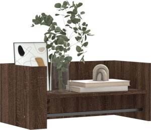 vidaXL Półka ścienna, brązowy dąb, 70,5x35x30,5 cm 3