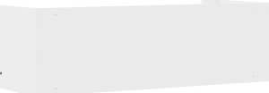 vidaXL Półka ścienna, biała, 100x35x30,5 cm, materiał drewnopochodny 6