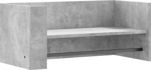vidaXL Półka ścienna, szarość betonu, 70,5x35x30,5 cm 2