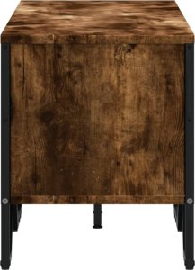 vidaXL Szafka pod TV, przydymiony dąb, 122x34x41 cm 5