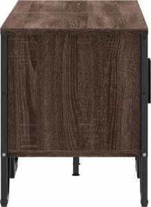 vidaXL Szafka pod telewizor, brązowy dąb, 122x34x41 cm 5