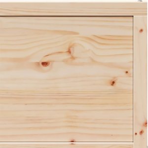 vidaXL Drzwi przesuwne, 90x208 cm, lite drewno sosnowe 8