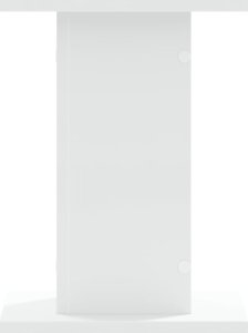 vidaXL Podstawki pod głośniki, 2 szt., białe 30x30x40 cm 5