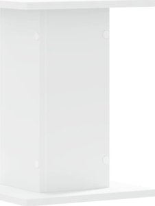 vidaXL Podstawki pod głośniki, 2 szt., białe 30x30x40 cm 6