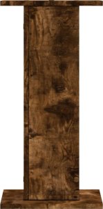 vidaXL Podstawki pod głośniki, 2 szt., przydymiony dąb, 30x30x60 cm 5