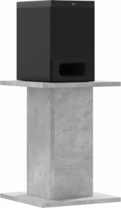 vidaXL Podstawki pod głośniki, 2 szt., szarość betonu, 30x30x40 cm 3