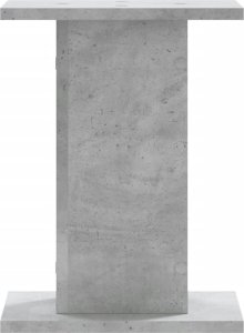 vidaXL Podstawki pod głośniki, 2 szt., szarość betonu, 30x30x40 cm 4