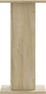 vidaXL Podstawki pod głośniki, 2 szt., dąb sonoma, 30x30x60 cm 4
