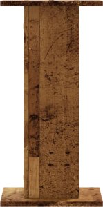 vidaXL Podstawki pod głośniki, 2 szt., stare drewno, 30x30x60 cm 4