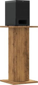 vidaXL Podstawki pod głośniki, 2 szt., dąb artisan, 30x30x60 cm 3
