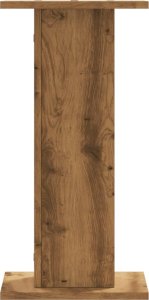 vidaXL Podstawki pod głośniki, 2 szt., dąb artisan, 30x30x60 cm 4