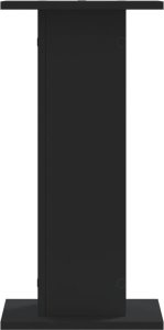 vidaXL Podstawki pod głośniki, 2 szt., czarne, 30x30x60 cm 5