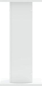 vidaXL Podstawki pod głośniki, 2 szt., białe, 30x30x60 cm 4