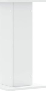 vidaXL Podstawki pod głośniki, 2 szt., białe, 30x30x60 cm 6