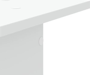 vidaXL Podstawki pod głośniki, 2 szt., białe, 30x30x60 cm 7