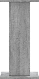 vidaXL Podstawki pod głośniki, 2 szt., szary dąb sonoma, 30x30x60 cm 5