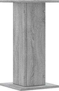vidaXL Podstawki pod głośniki, 2 szt., szary dąb sonoma, 30x30x60 cm 6