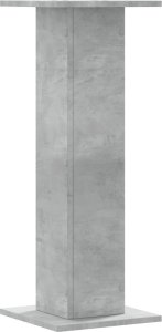 vidaXL Podstawki pod głośniki, 2 szt., szarość betonu, 30x30x80 cm 6