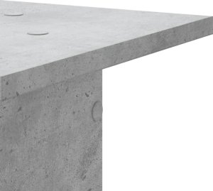 vidaXL Podstawki pod głośniki, 2 szt., szarość betonu, 30x30x80 cm 7