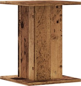vidaXL Podstawki pod głośniki, 2 szt., stare drewno, 30x30x40 cm 6