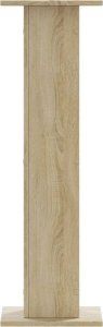 vidaXL Podstawki pod głośniki, 2 szt., dąb sonoma, 30x30x95 cm 5