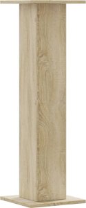 vidaXL Podstawki pod głośniki, 2 szt., dąb sonoma, 30x30x95 cm 6