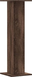 vidaXL Podstawki pod głośniki, 2 szt., brązowy dąb, 30x30x95 cm 5