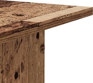 vidaXL Podstawki pod głośniki, 2 szt., stare drewno, 30x30x95 cm 7