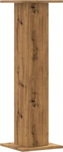vidaXL Podstawki pod głośniki, 2 szt., dąb artisan, 30x30x95 cm 6
