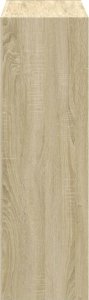 vidaXL Regał, dąb sonoma, 102x32x102 cm 5