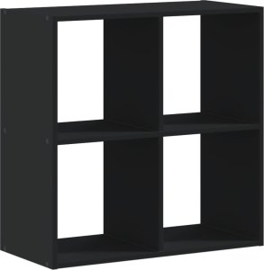 vidaXL Regał, czarny, 68,5x32x68,5 cm 6