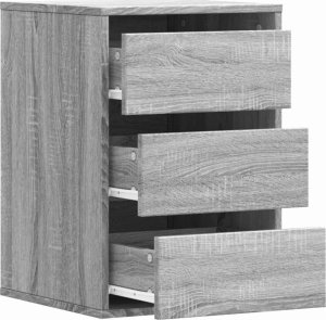 vidaXL Komoda, szary dąb sonoma, 40x41x58 cm 5