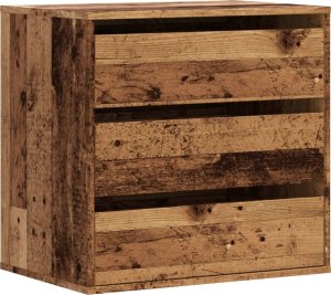vidaXL Komoda, stare drewno, 60x41x58 cm 2