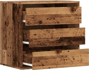 vidaXL Komoda, stare drewno, 60x41x58 cm 5