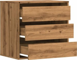vidaXL Komoda, dąb artisan, 60x41x58 cm 5