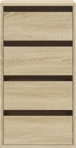 vidaXL Komoda, dąb sonoma, 40x41x76 cm 4