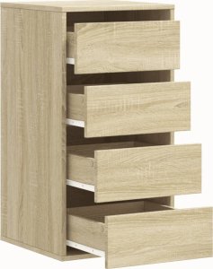 vidaXL Komoda, dąb sonoma, 40x41x76 cm 5