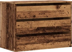 vidaXL Komoda, stare drewno, 80x41x58 cm 2