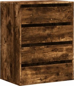 vidaXL Komoda, przydymiony dąb, 60x41x76 cm 2