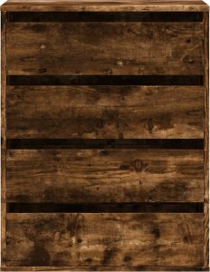 vidaXL Komoda, przydymiony dąb, 60x41x76 cm 4