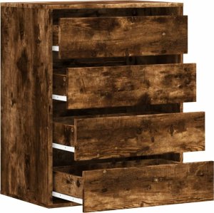 vidaXL Komoda, przydymiony dąb, 60x41x76 cm 5