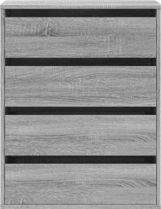 vidaXL Komoda, szary dąb sonoma, 60x41x76 cm 4