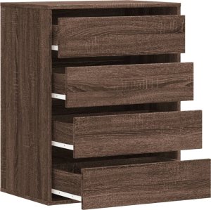 vidaXL Komoda, brązowy dąb, 60x41x76 cm 5