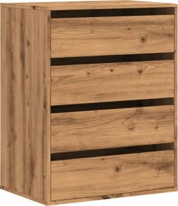 vidaXL Komoda, dąb artisan, 60x41x76 cm 2