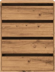 vidaXL Komoda, dąb artisan, 60x41x76 cm 4
